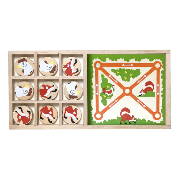 Fox Vs. Chickens Double Game Set