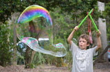 WOWmazing Giant Bubble Kit: Big Bubble Wands & Concentrate