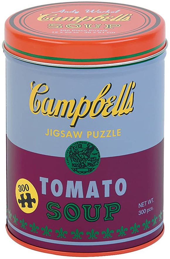 Andy Warhol Soup Can Red Violet 300 Piece Puzzle