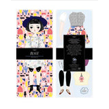 Olive paper doll and outfit kits.