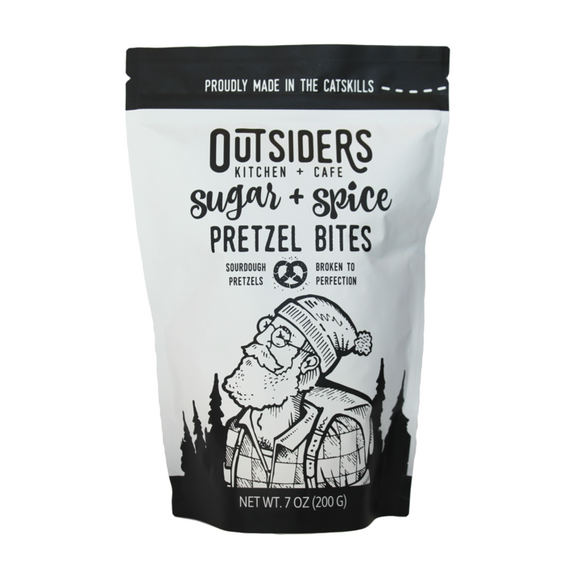 Outsiders Kitchen & Cafe Pretzel Bites - Sugar & Spice