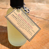 A bottle of natural sanitizing spary.